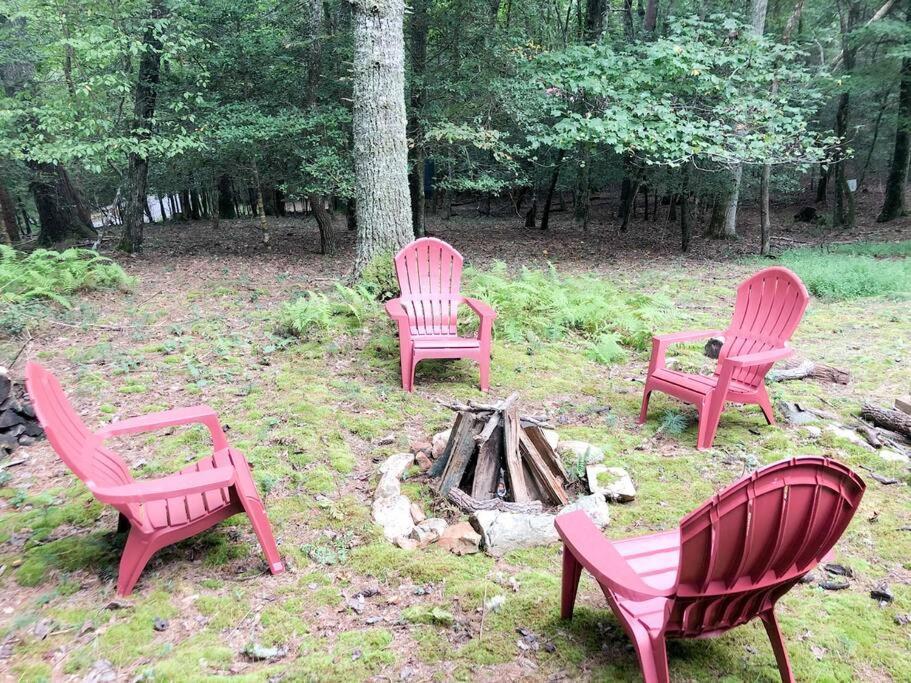 Hot Tub, Porch Swing Bed, Fire Pit, Aska Adventure Villa บลูริดจ์ ภายนอก รูปภาพ